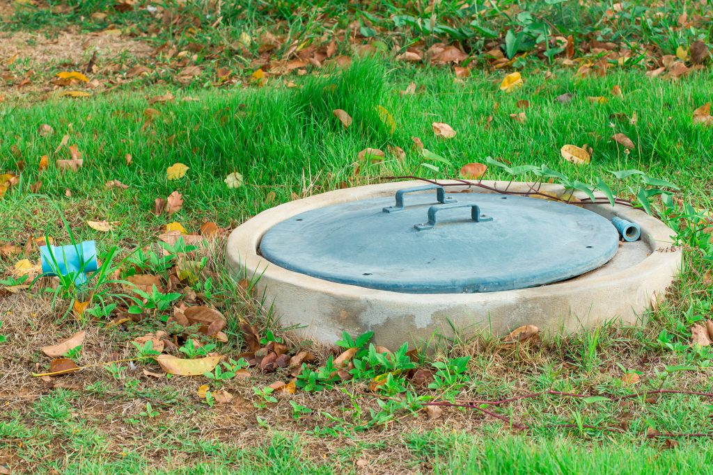 Fosse septique en béton